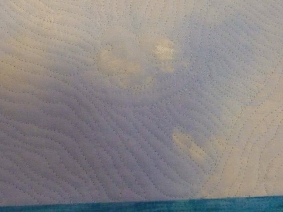 detail 1 I did the quilting with #100 Kimono Silk