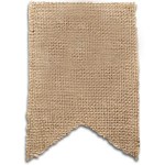 burlap for flags